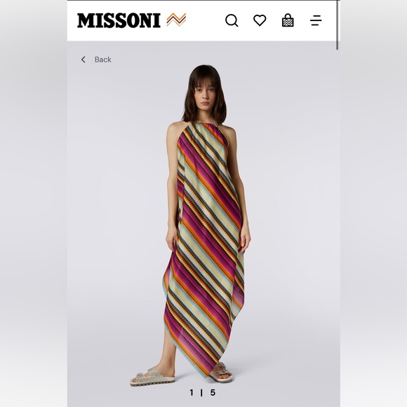 Missoni Other - Missoni coverup up beach dress zig zag pattern